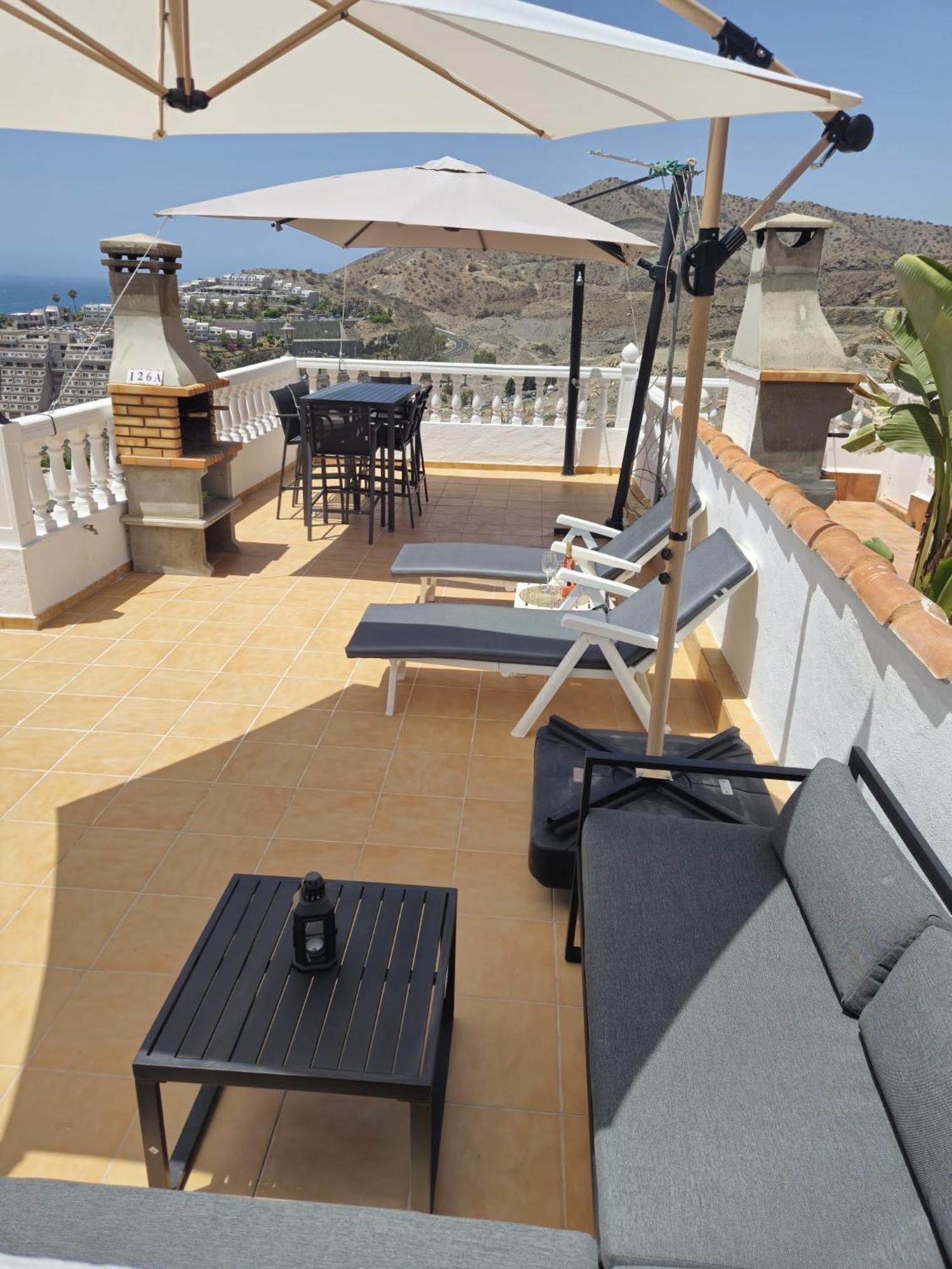 Ocean View Sunset Terrace - Near Anfi Del Mar Daire Los Caideros Dış mekan fotoğraf