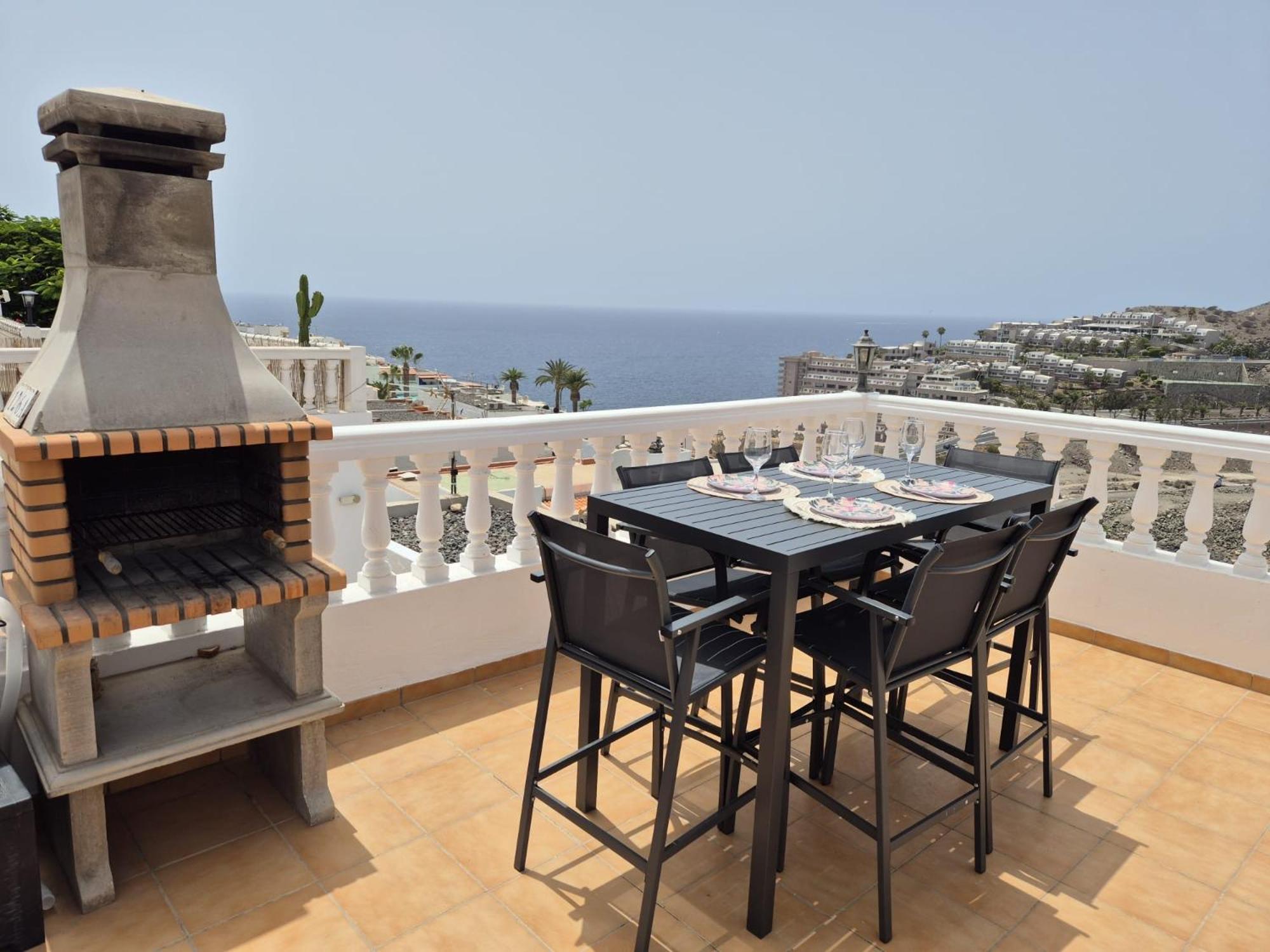 Ocean View Sunset Terrace - Near Anfi Del Mar Daire Los Caideros Dış mekan fotoğraf